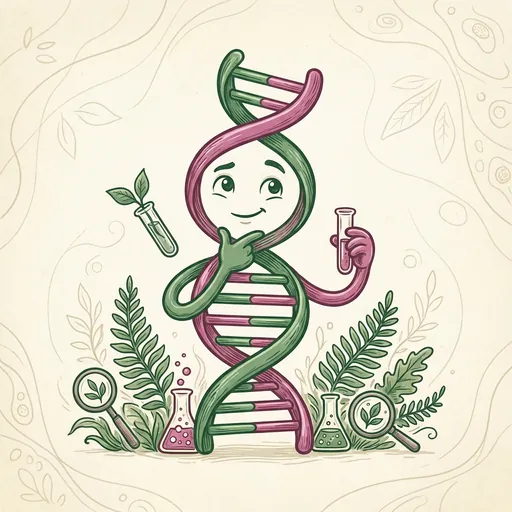 BioForge mascot thinking