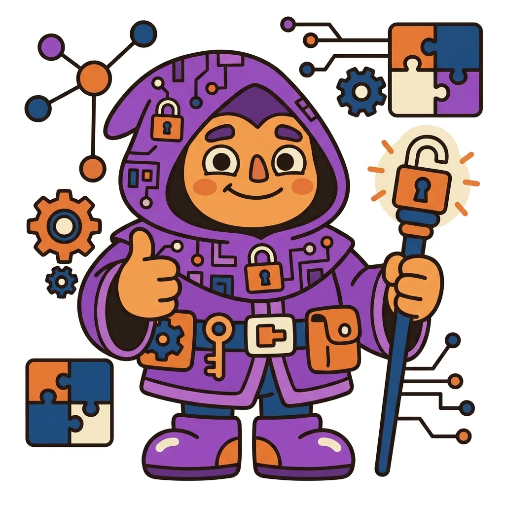 CipherForge mascot