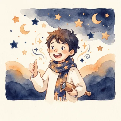 CosmosForge mascot praising