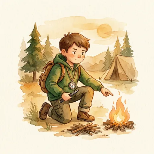 CuriosityQuest mascot demonstrating
