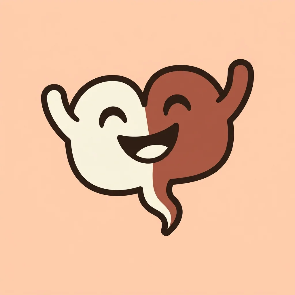 DialogueQuest mascot praising