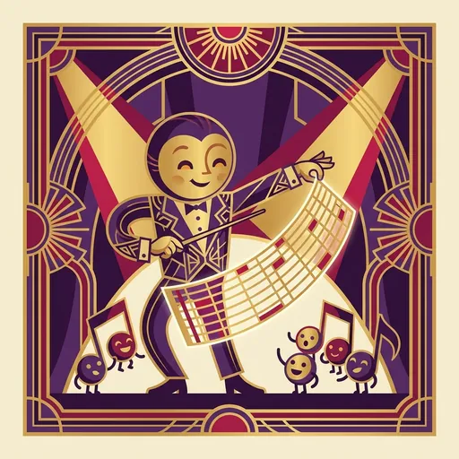 EnsembleQuest mascot demonstrating