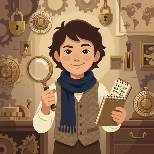 EscapeForge mascot encouraging