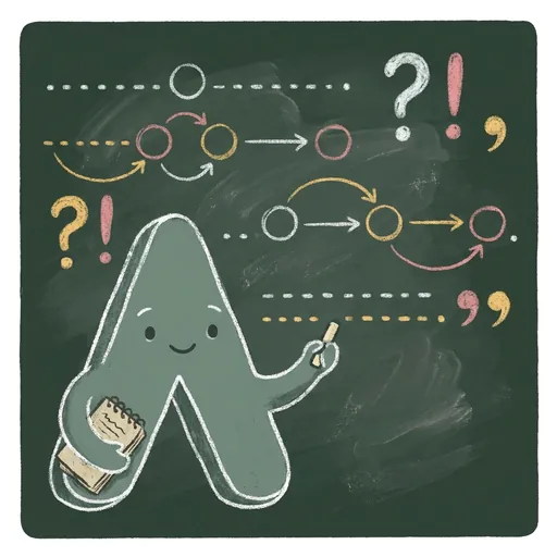 GrammarForge mascot demonstrating