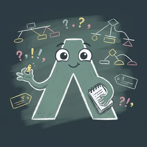 GrammarForge mascot encouraging
