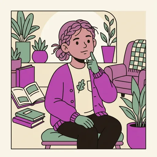 MindForge mascot thinking