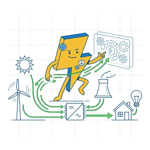 PowerForge mascot demonstrating