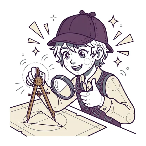 ProofQuest mascot praising