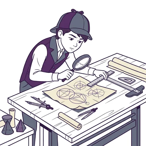ProofQuest mascot working