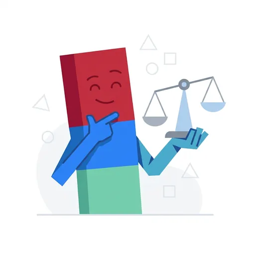 RatioRealm mascot thinking