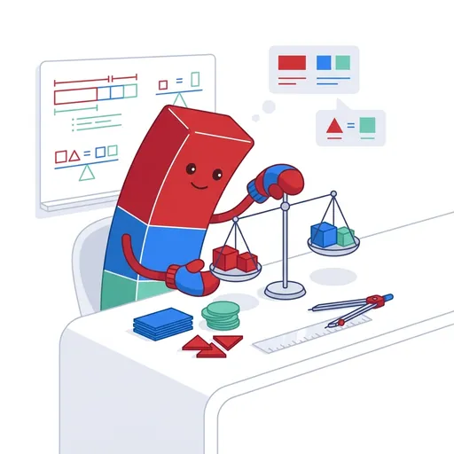 RatioRealm mascot working