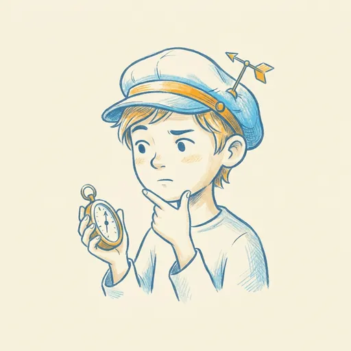 Terrawatch mascot thinking