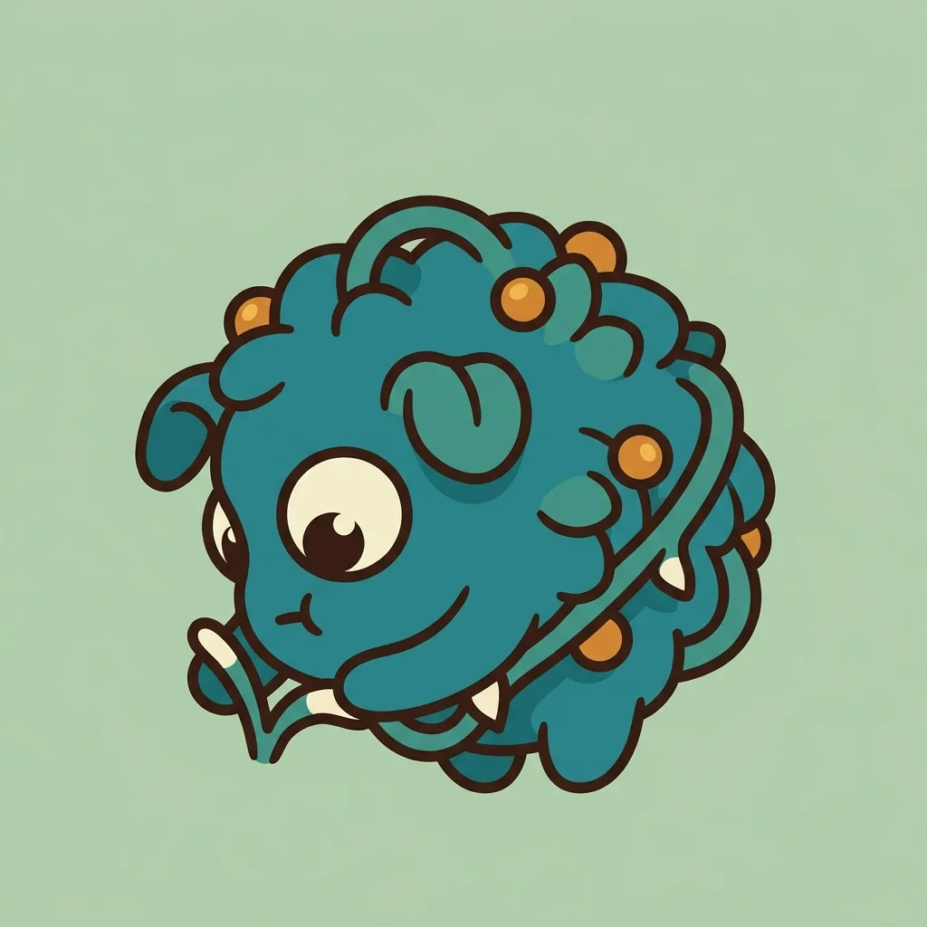 VoiceTale mascot working