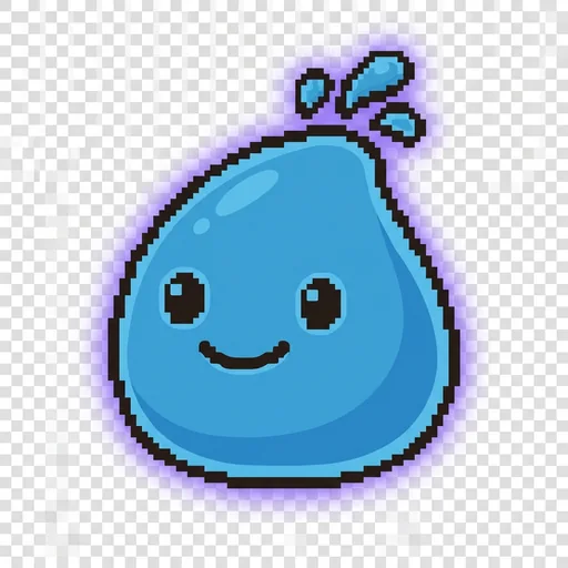 Aqua portrait