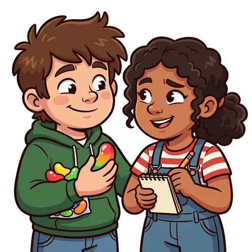 Ernie and Sasha portrait