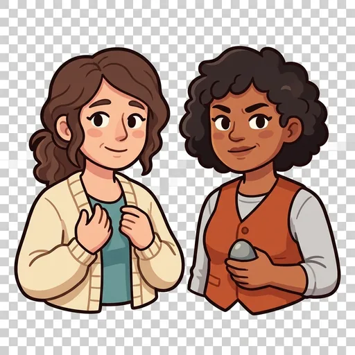 Grace and Levee portrait
