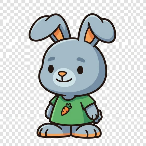 Bounce-Bunny portrait