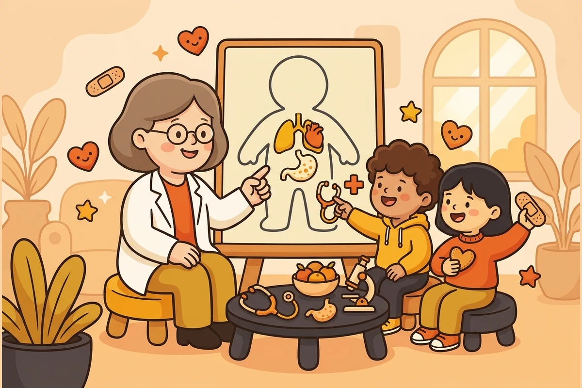 MedicQuest — a warm clinic world of caring and how the body works
