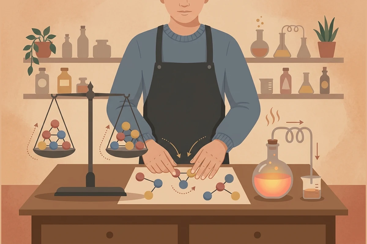 ReactQuest — a chemistry world of reactions and equilibrium