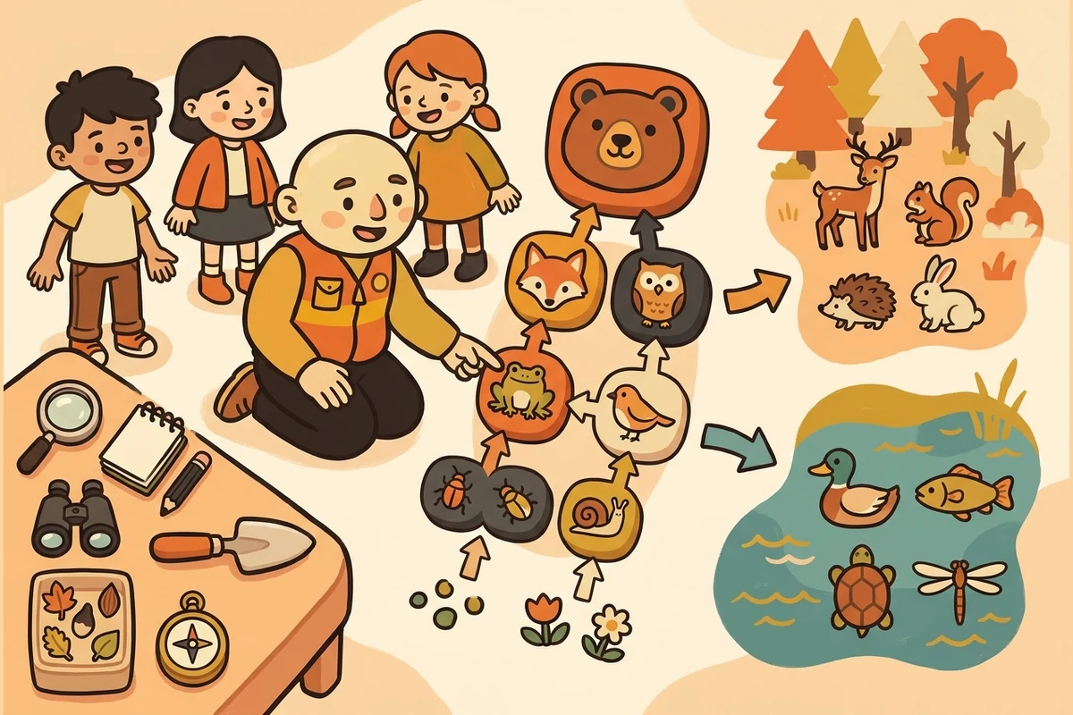 WildLens — a wildlife world of species, food webs and ecology